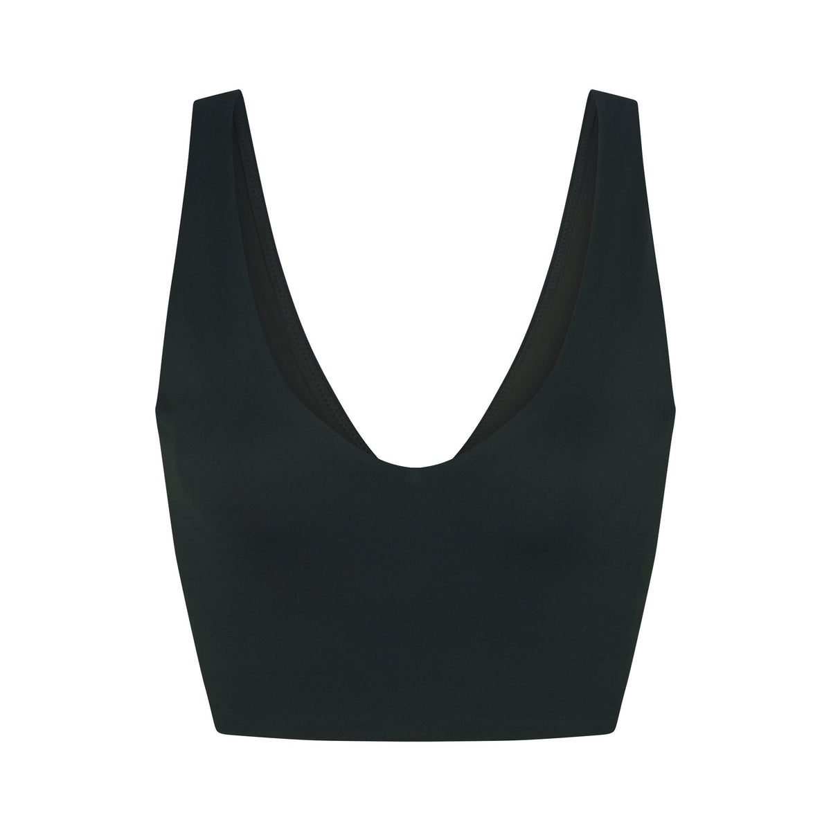 NikeSKIMS MATTE V-NECK BRA TOP | DARK TEAL