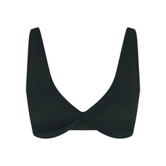 NikeSKIMS MATTE TWIST-FRONT BRA | DARK TEAL