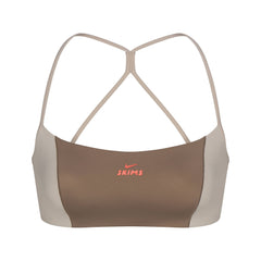 NikeSKIMS SHINE MICRO SCOOP BRA | TRUFFLE AND STONE
