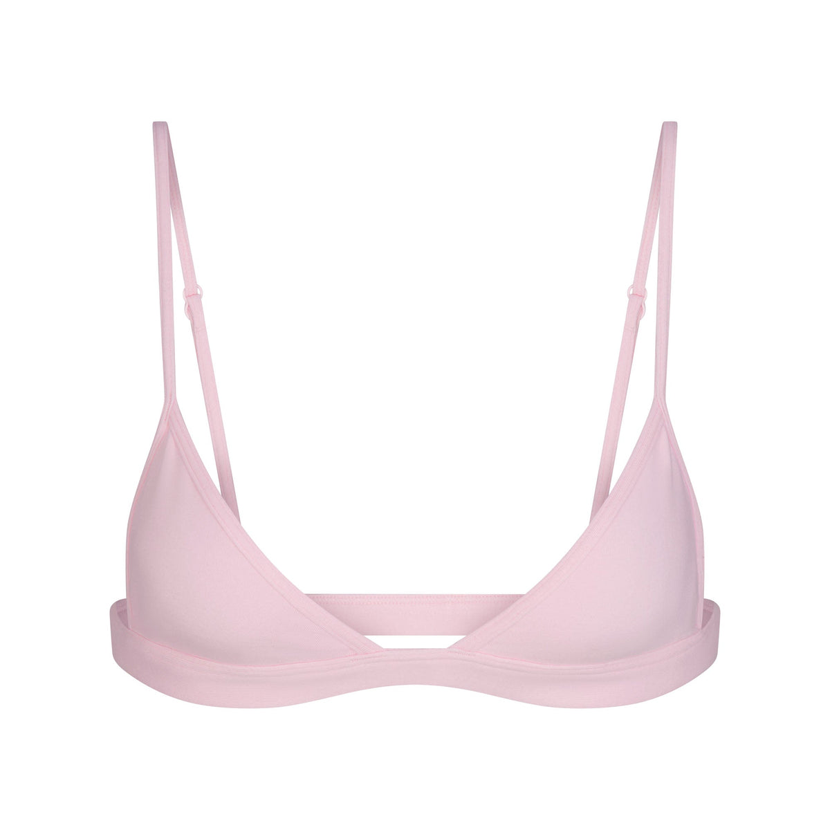 EVERYDAY COTTON TRIANGLE BRALETTE | PEONY