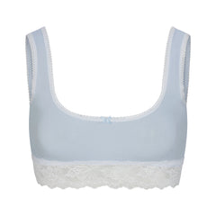 LIGHTWEIGHT COTTON LACE SCOOP BRALETTE | AIRSPACE