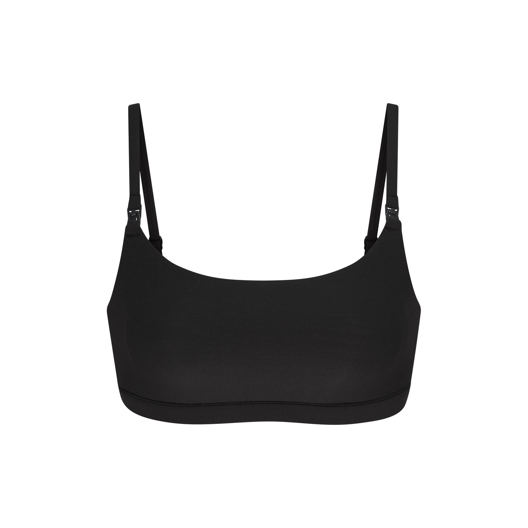 FITS EVERYBODY MATERNITY NURSING SCOOP BRALETTE 2-PACK | ONYX