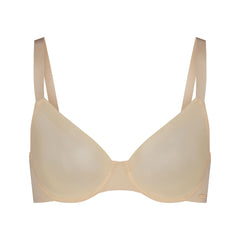 NO SHOW UNLINED DEMI BRA | SAND