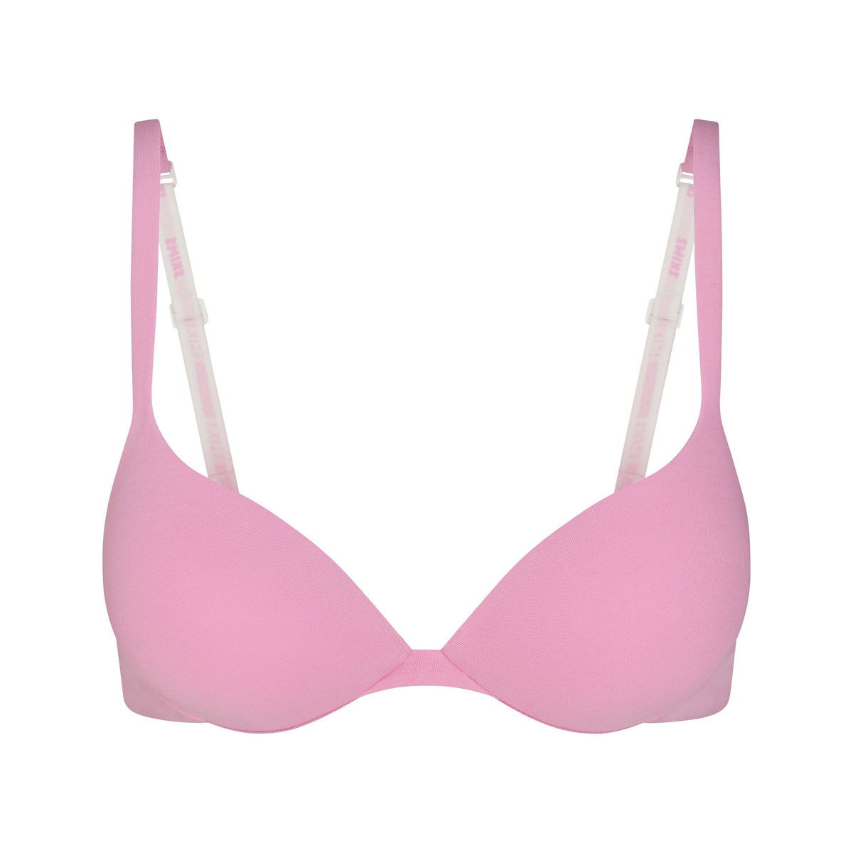 EVERYDAY COTTON ULTIMATE TEARDROP LOGO STRAP PUSH-UP BRA | BUBBLE GUM