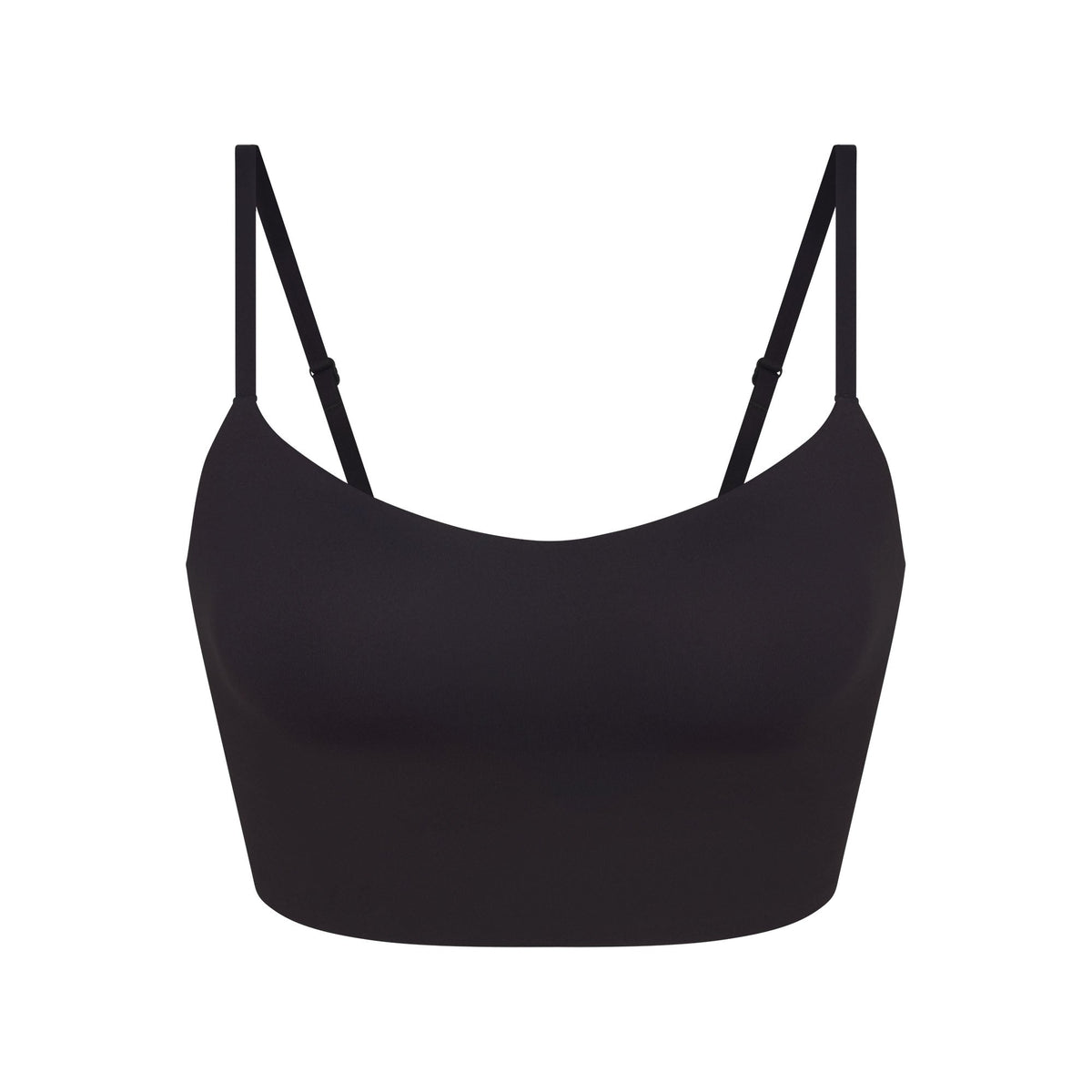 NikeSKIMS MATTE CAMI BRA TOP | OBSIDIAN