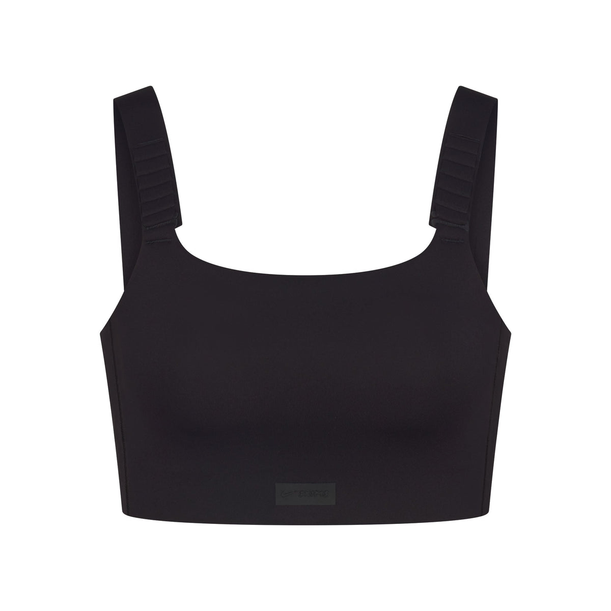 NikeSKIMS MATTE WIDE STRAP BRA | OBSIDIAN