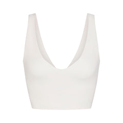 NikeSKIMS MATTE V-NECK BRA TOP | IVORY