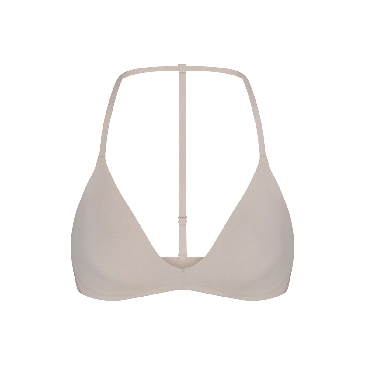 NikeSKIMS STUDIO STRETCH T-BACK TRIANGLE BRA | LINEN