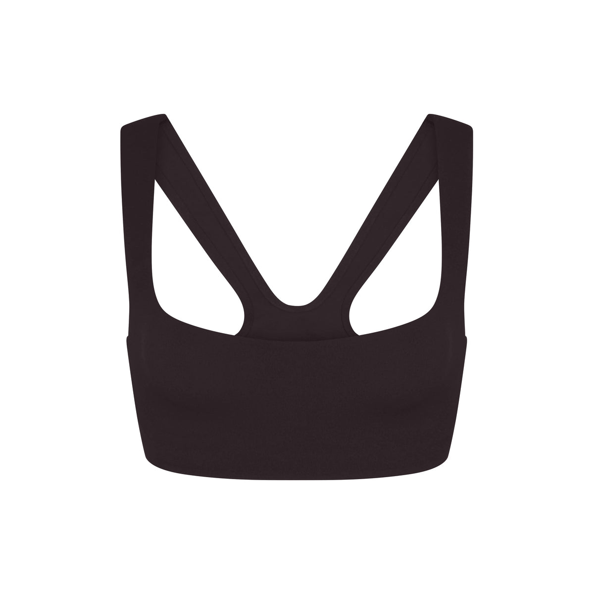 NikeSKIMS STUDIO STRETCH RACERBACK BRA | DARK ROAST