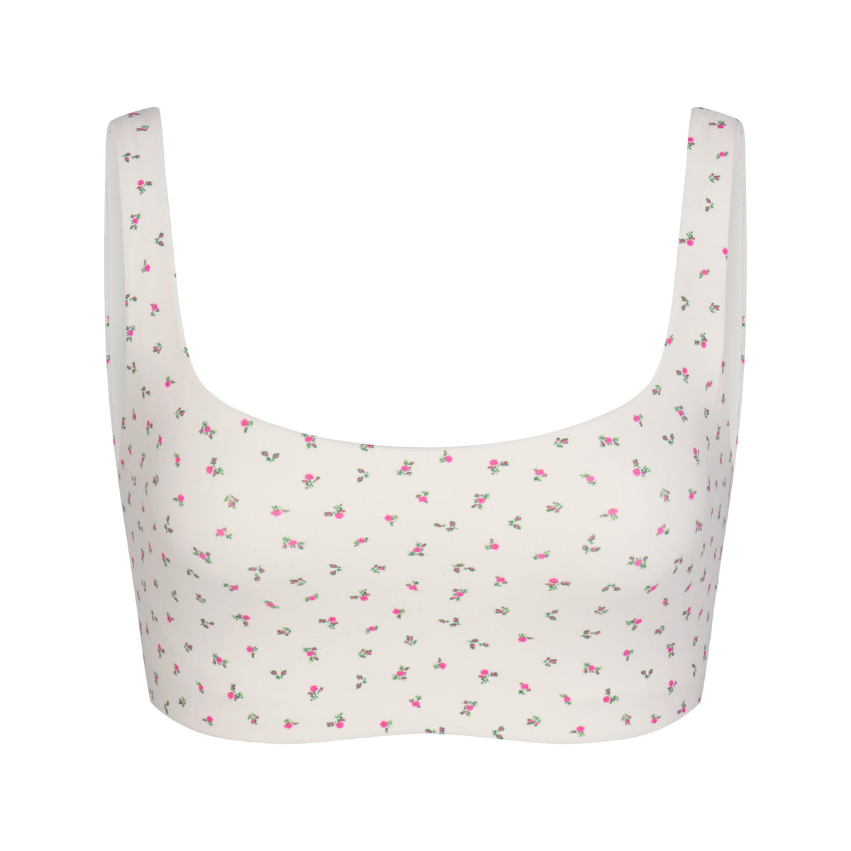 NikeSKIMS MATTE SCOOP NECK BRA | DITSY FLORAL PRINT