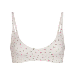NikeSKIMS MATTE MICRO SCOOP BRA | DITSY FLORAL PRINT
