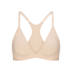 FITS EVERYBODY RACERBACK TRIANGLE BRALETTE | SAND