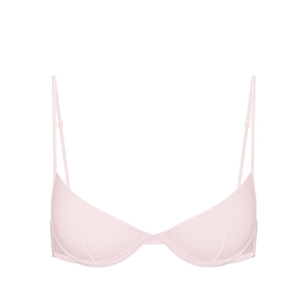 INVISIBLE PLUNGE BRA | BARELY PINK
