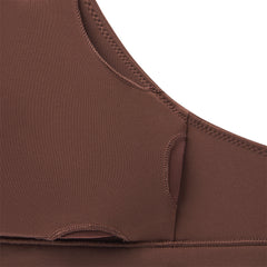 FITS EVERYBODY MASTECTOMY SCOOP BRALETTE | COCOA