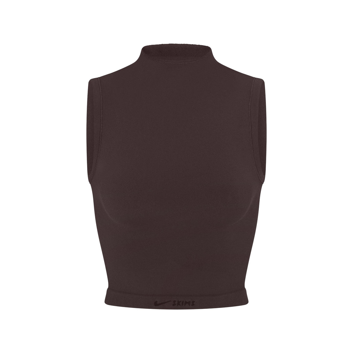NikeSKIMS VINTAGE SEAMLESS MOCK NECK BRA TOP | PHOENIX