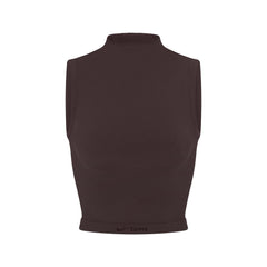 NikeSKIMS VINTAGE SEAMLESS MOCK NECK BRA TOP | PHOENIX