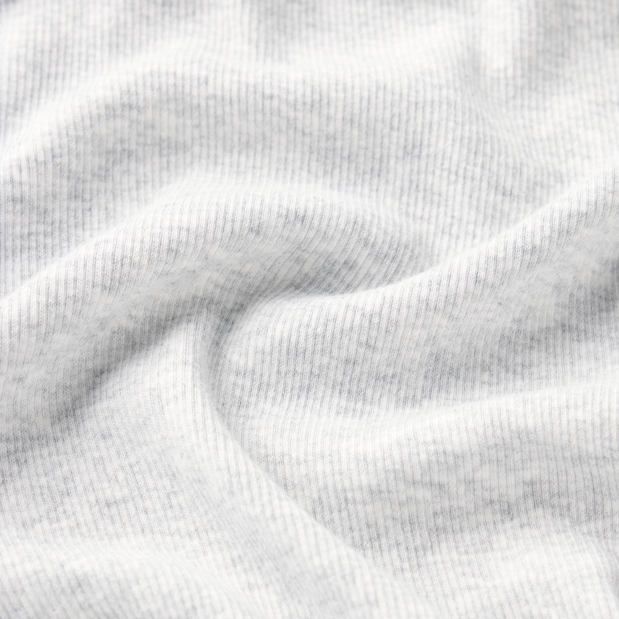 SKIMS COTTON RIB MENS T-SHIRT | LIGHT HEATHER GREY
