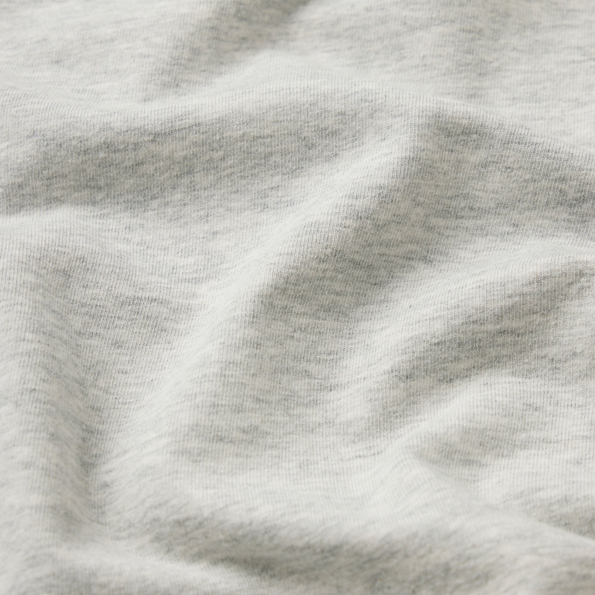 COTTON JERSEY MINI DRESS | LIGHT HEATHER GREY