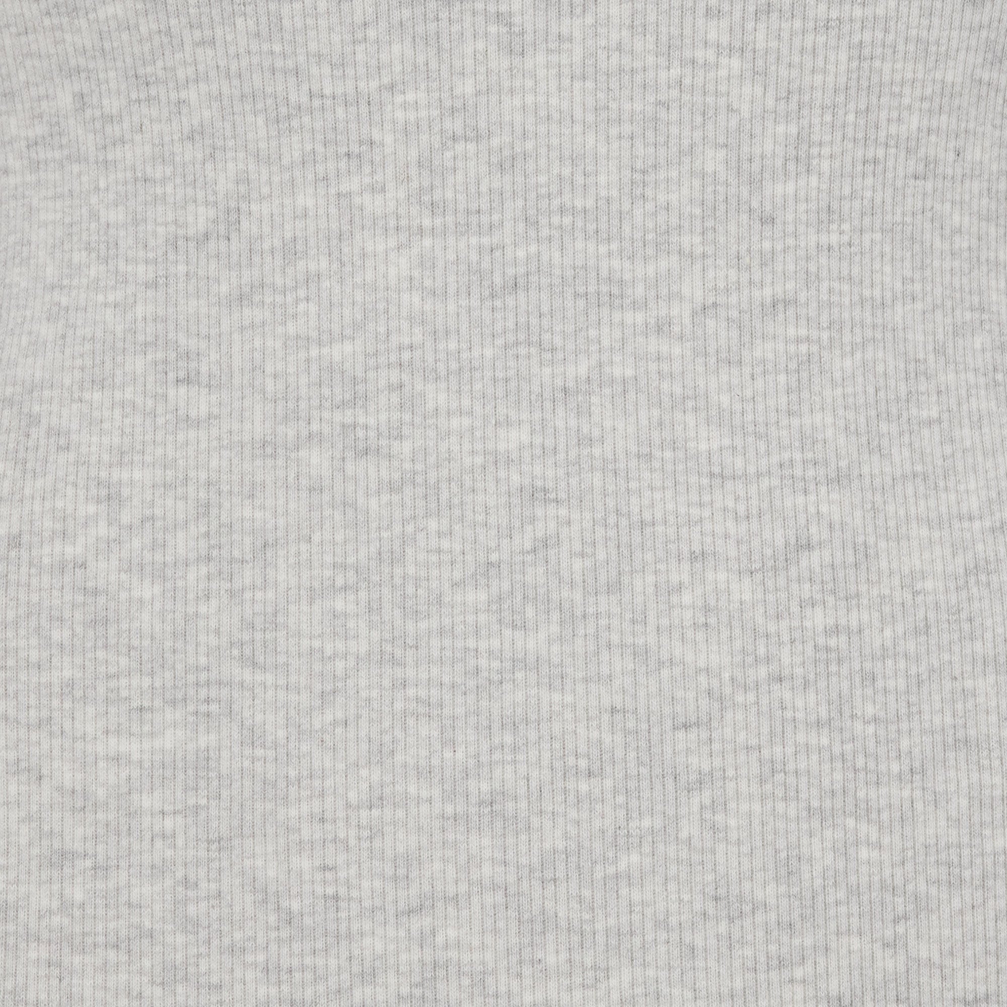 COTTON RIB LOOSE BOXER | LIGHT HEATHER GREY