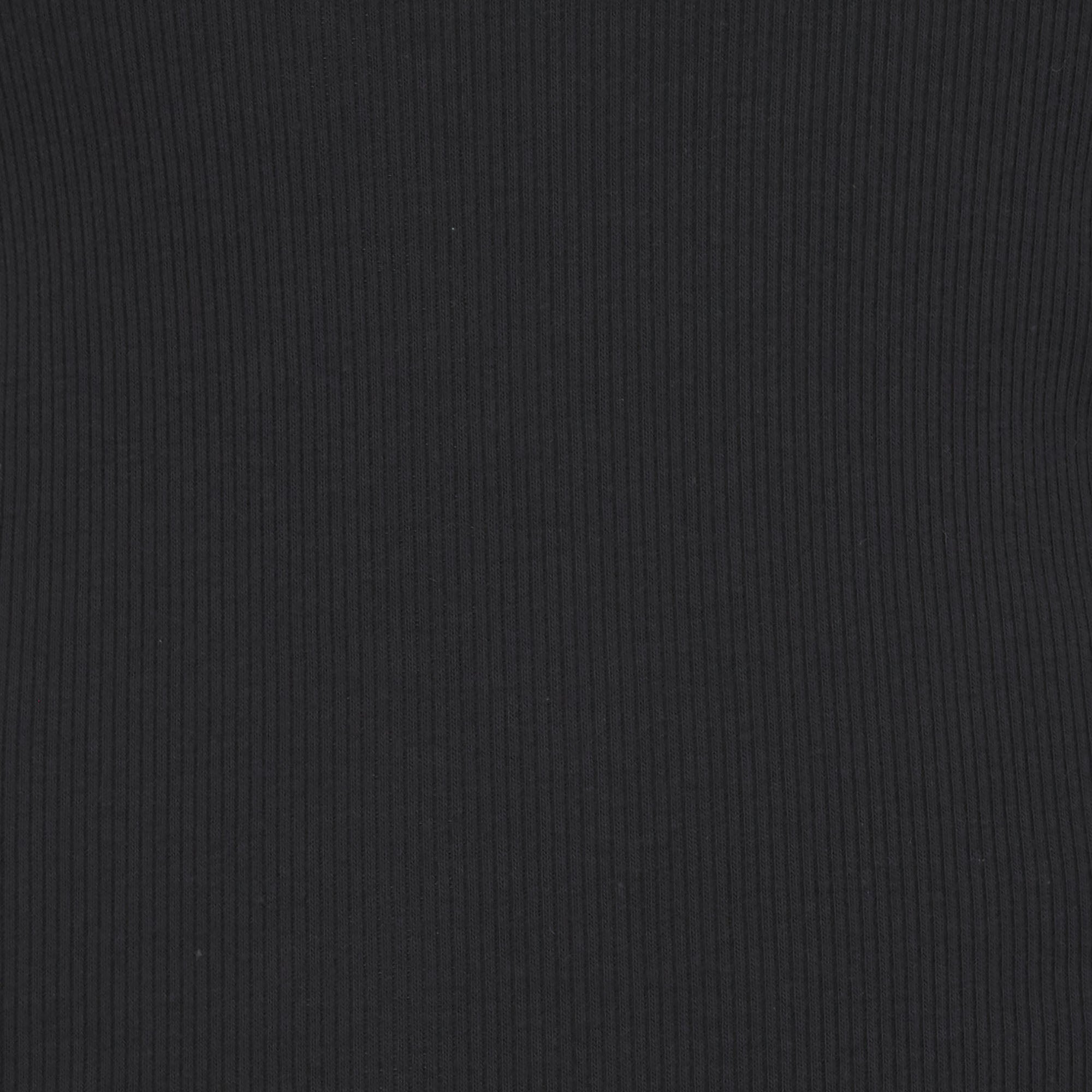 COTTON RIB T-SHIRT | SOOT