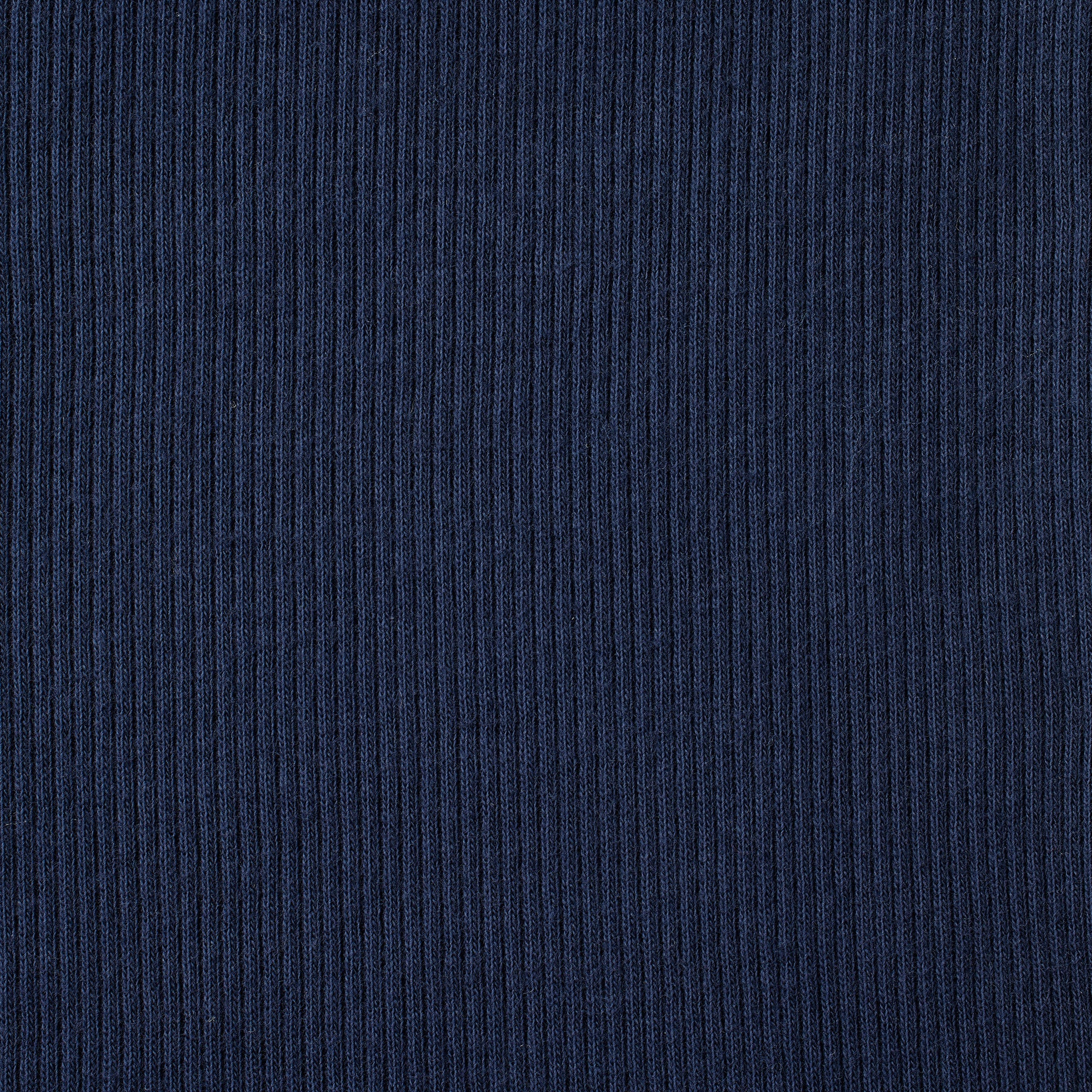 COTTON RIB LOOSE SHORT | NAVY