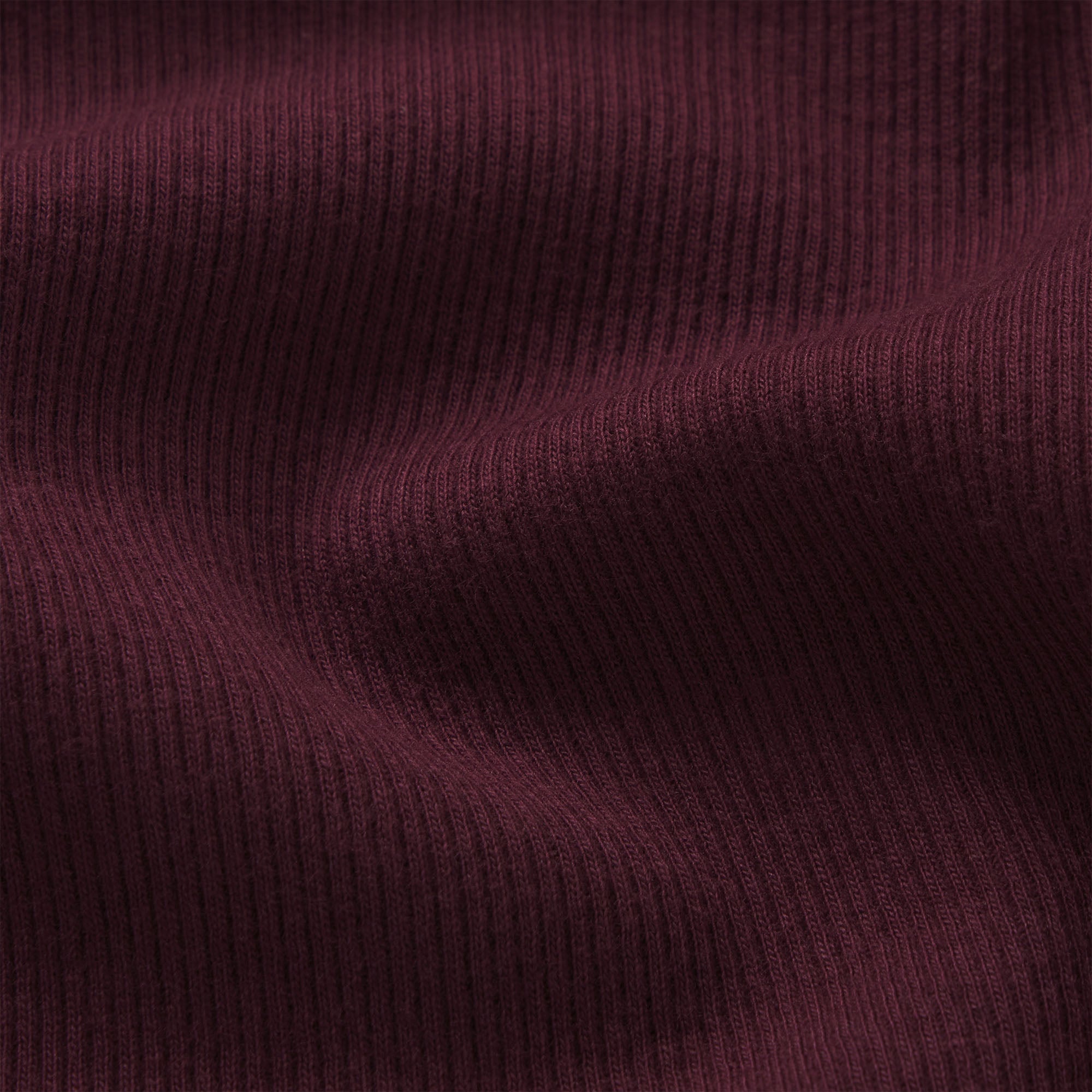 COTTON RIB BOXER | CURRANT