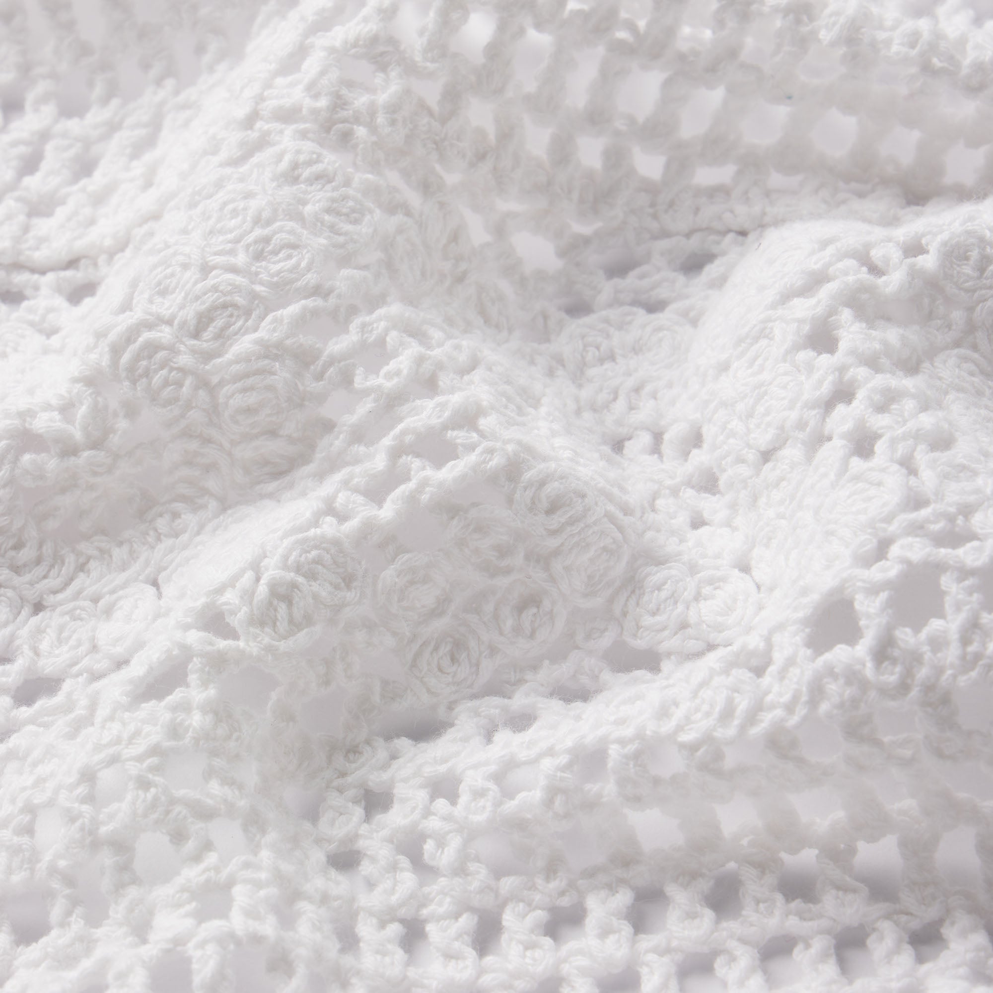 SWIM COVER-UPS CROCHET HALTER CAMI TOP | SNOW