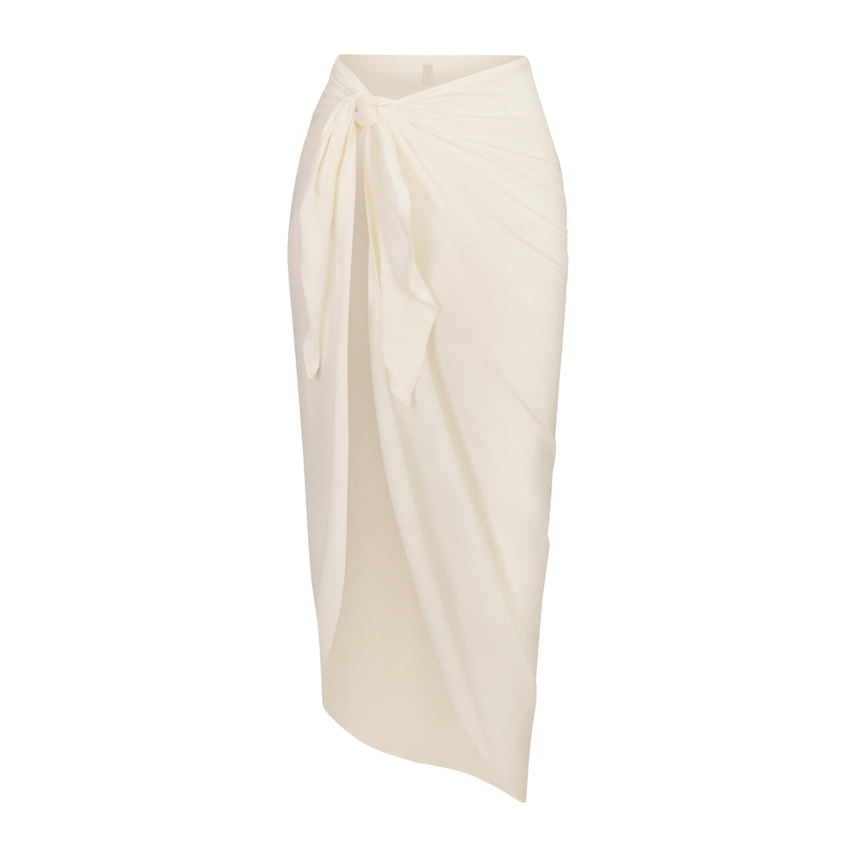 SWIM COVER-UPS COTTON TIE SARONG | EGRET