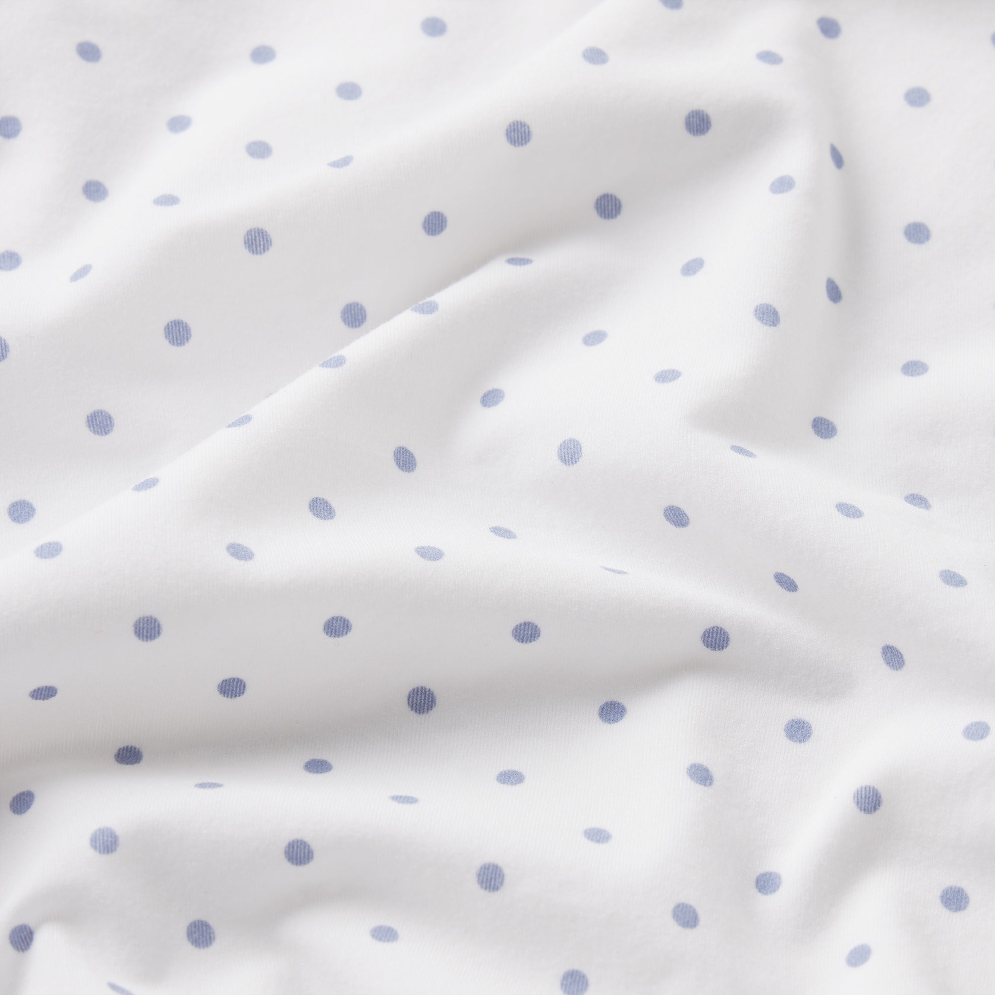 FITS EVERYBODY LACE ONESIE | SLATE PIN DOT PRINT
