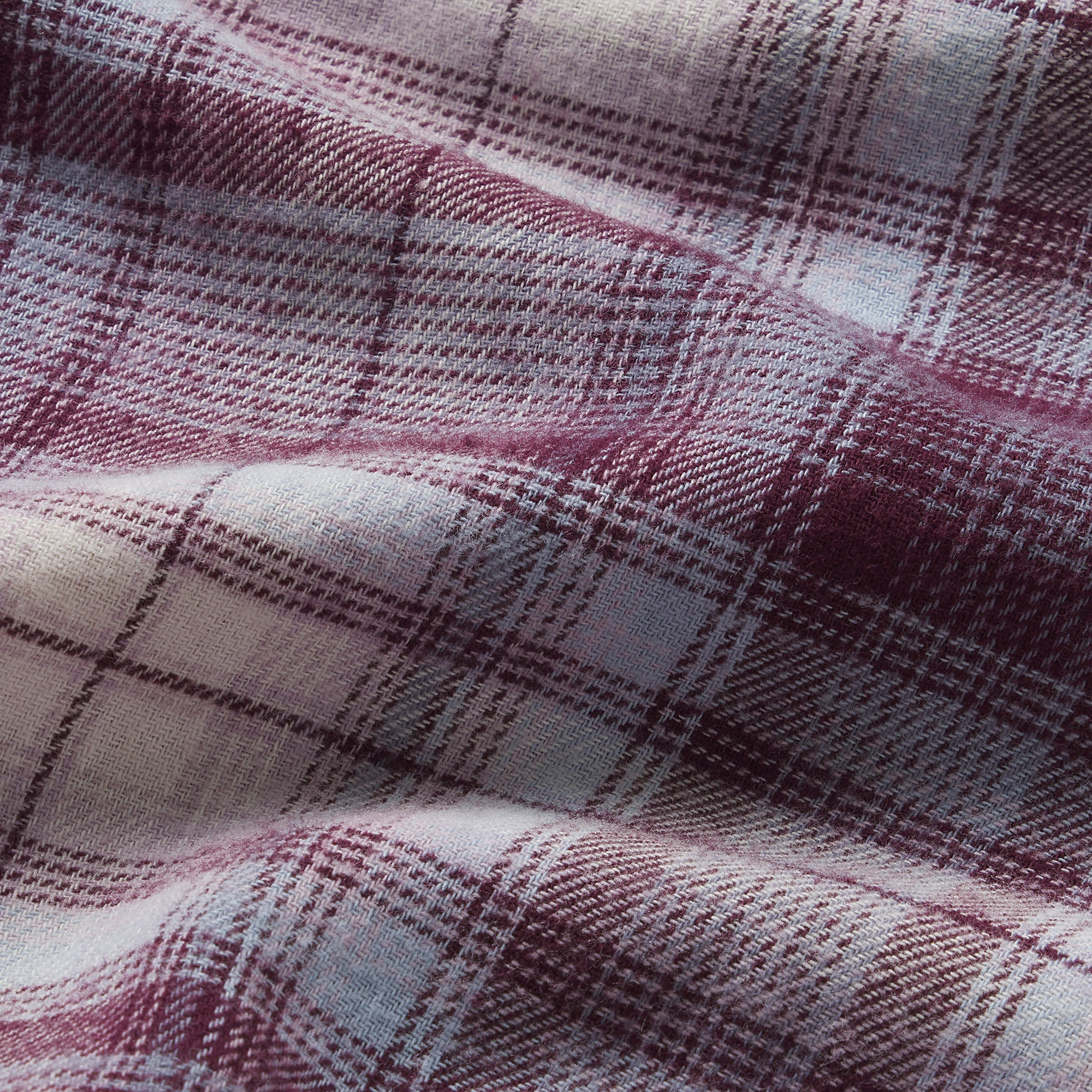 FLANNEL SLEEP OVERSIZED PANT | IRIS MICA PLAID