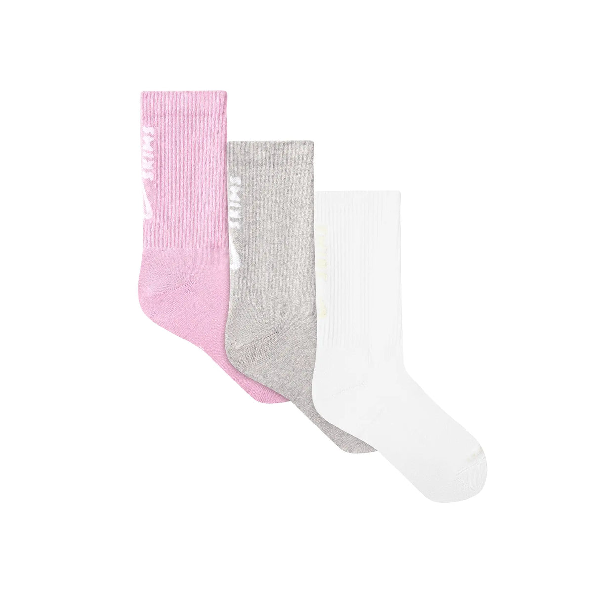 NikeSKIMS ACCESSORIES DRI-FIT��� CREW SOCK 3-PACK | BUBBLE GUM MULTI