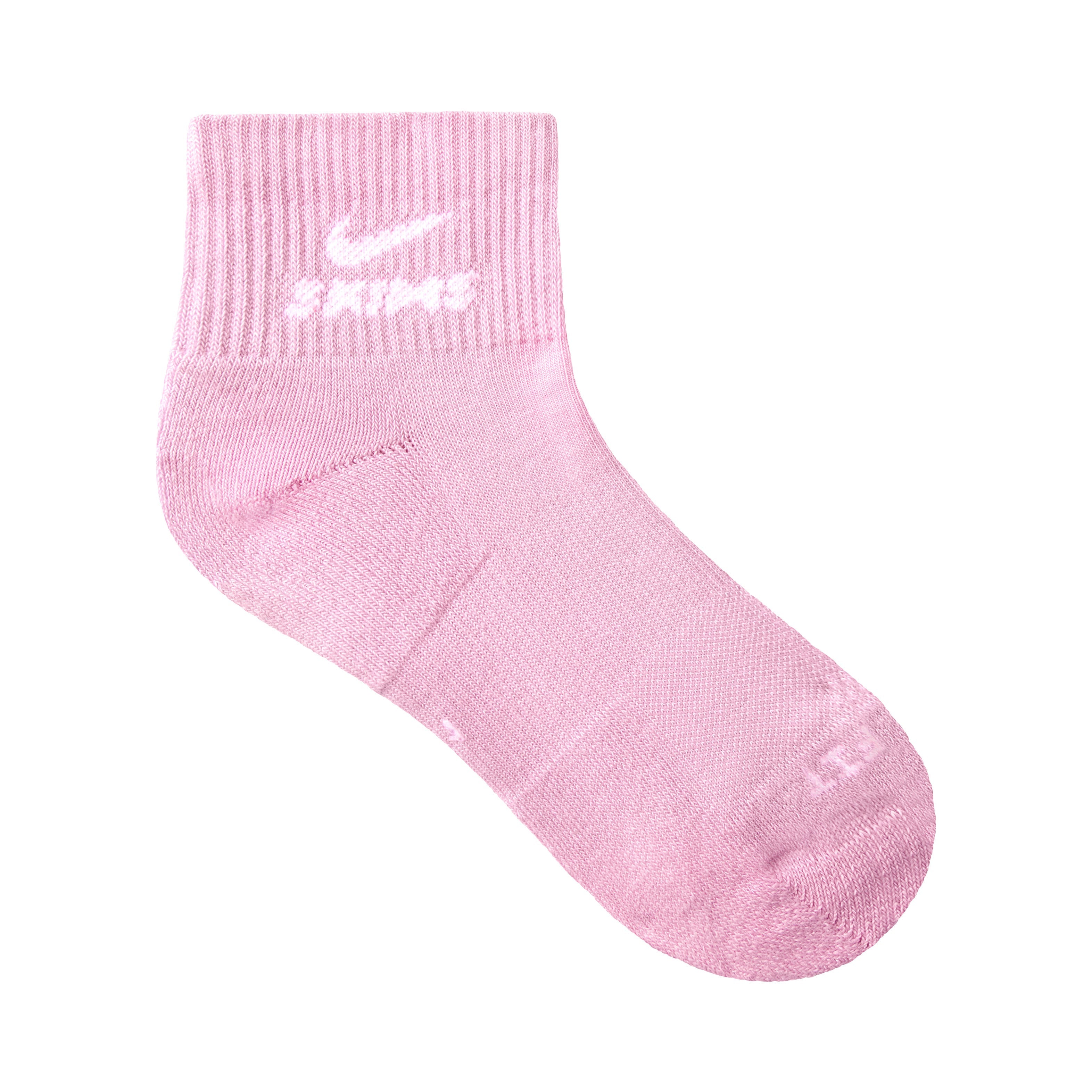 NikeSKIMS ACCESSORIES DRI-FIT��� QUARTER CREW SOCK 3-PACK | BUBBLE GUM MULTI