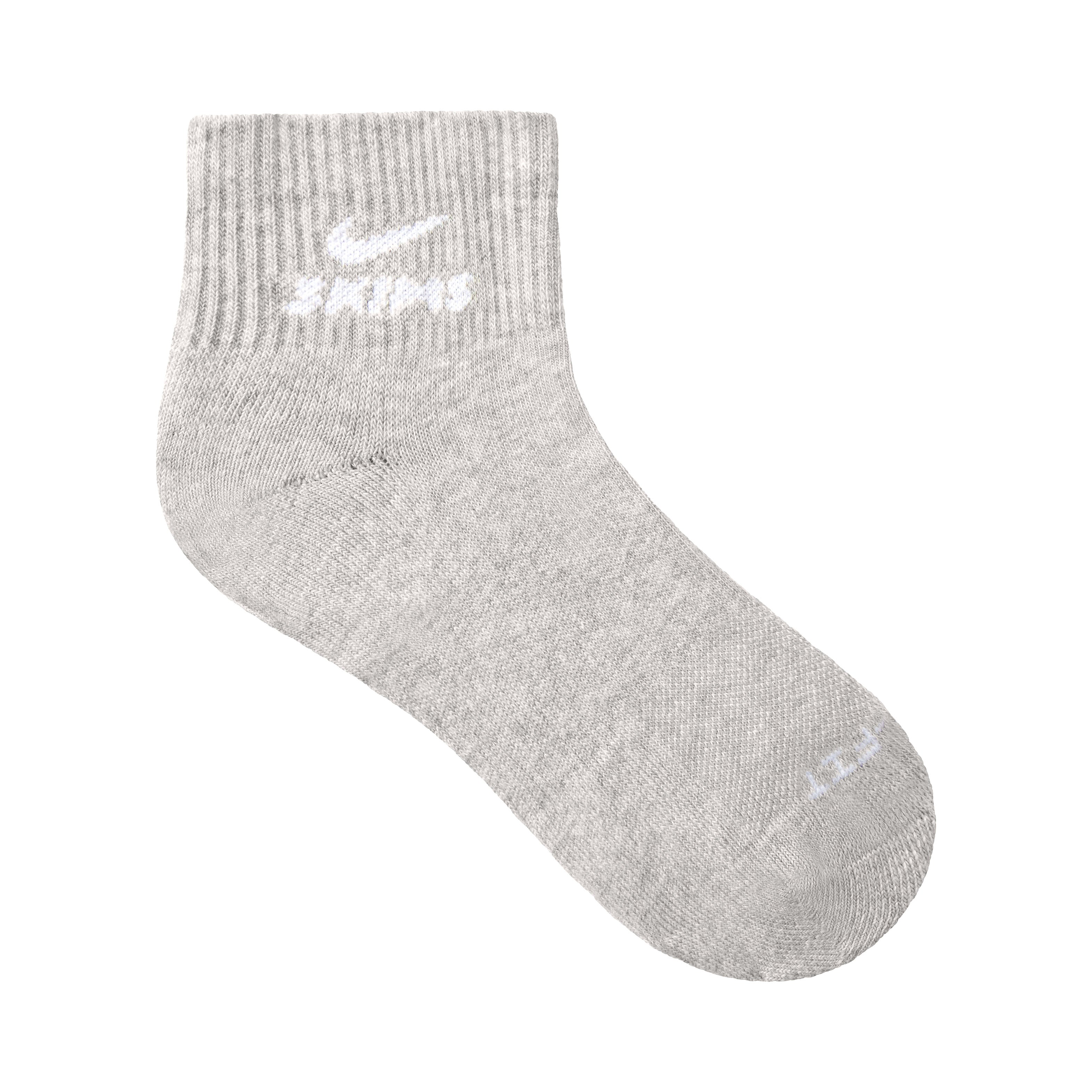 NikeSKIMS ACCESSORIES DRI-FIT��� QUARTER CREW SOCK 3-PACK | BUBBLE GUM MULTI
