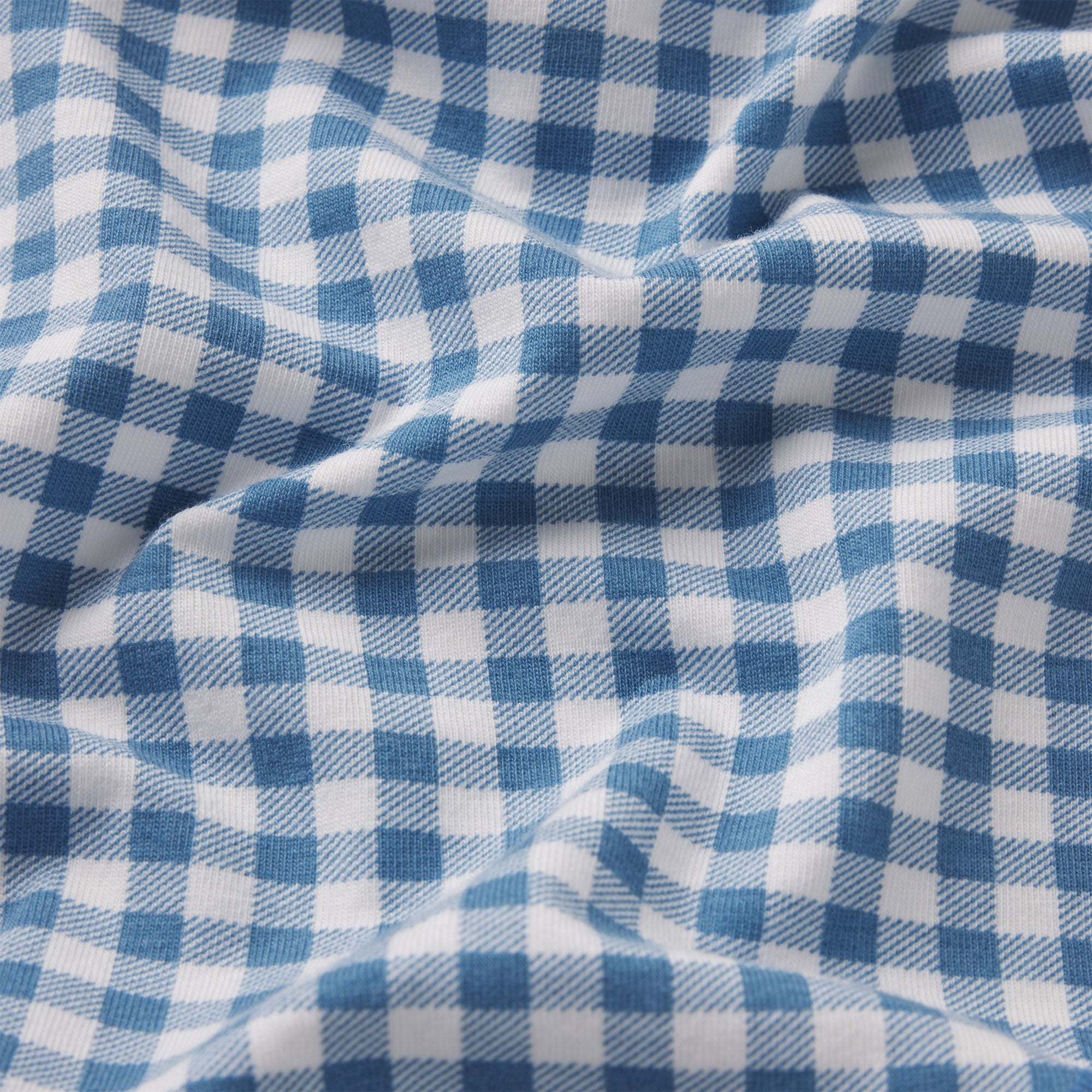 LIGHTWEIGHT COTTON LOGO PICOT HIPSTER | ARCTIC GINGHAM