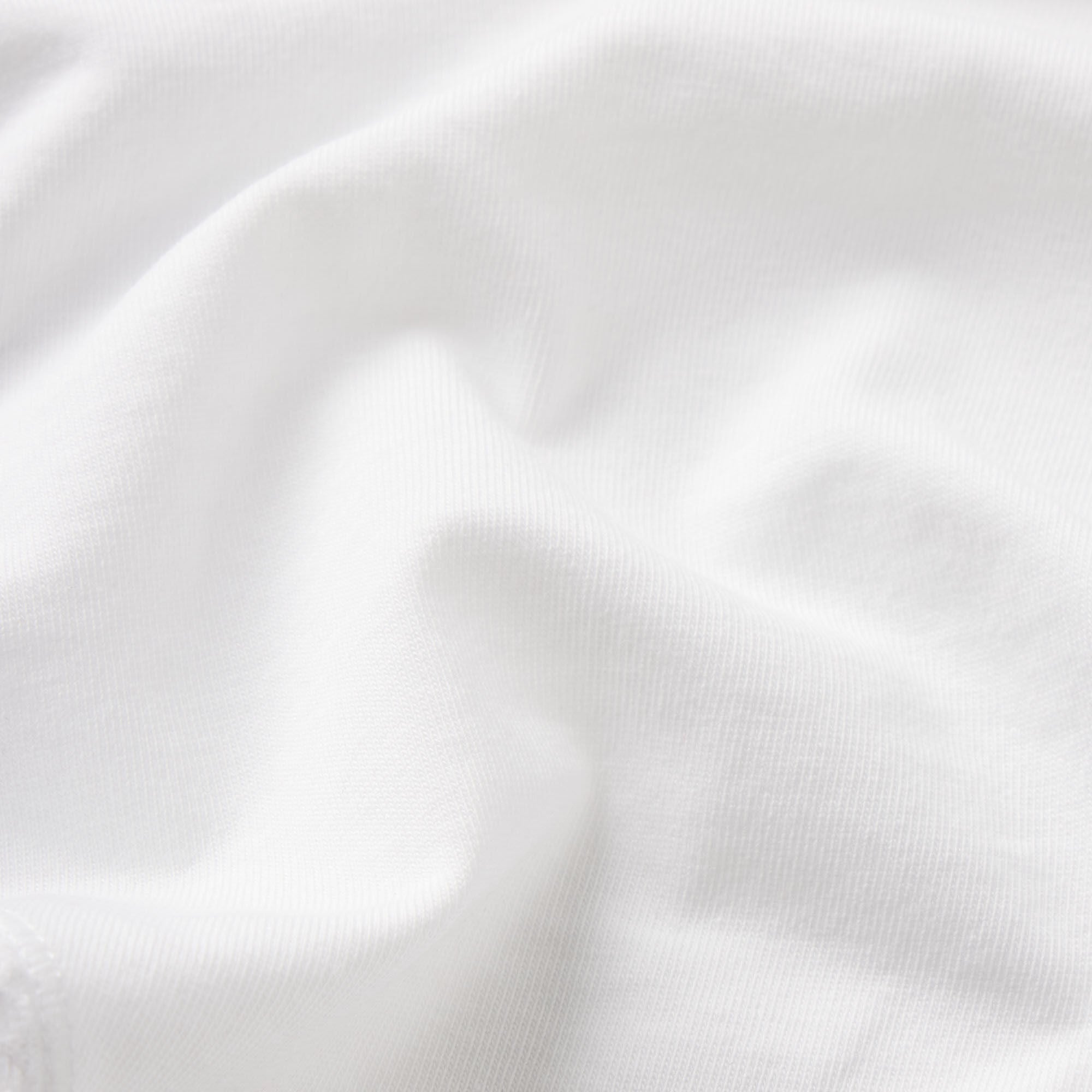 LIGHTWEIGHT COTTON LACE SCOOP BRALETTE | SNOW