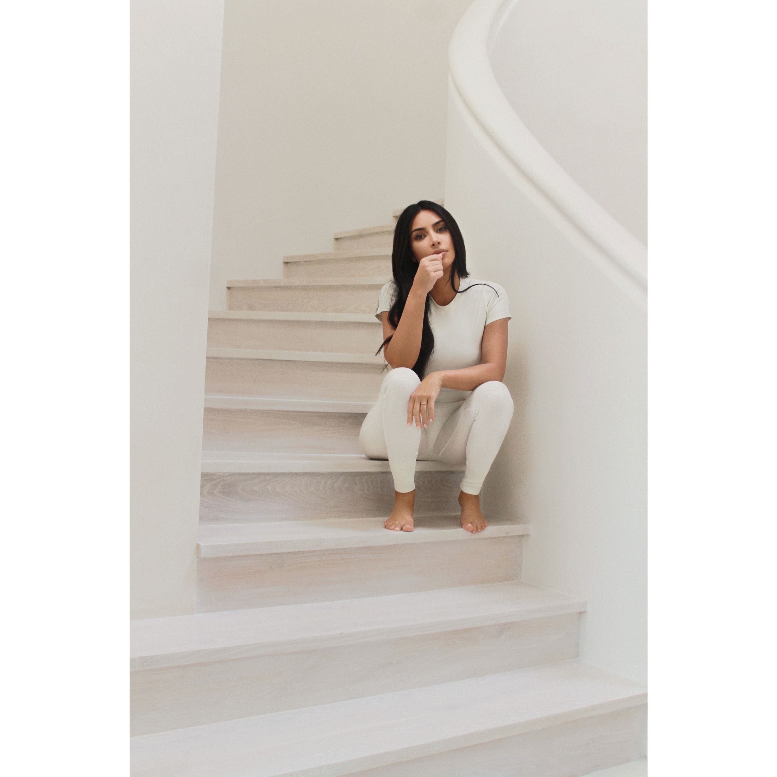 COTTON RIB LEGGING | MINERAL