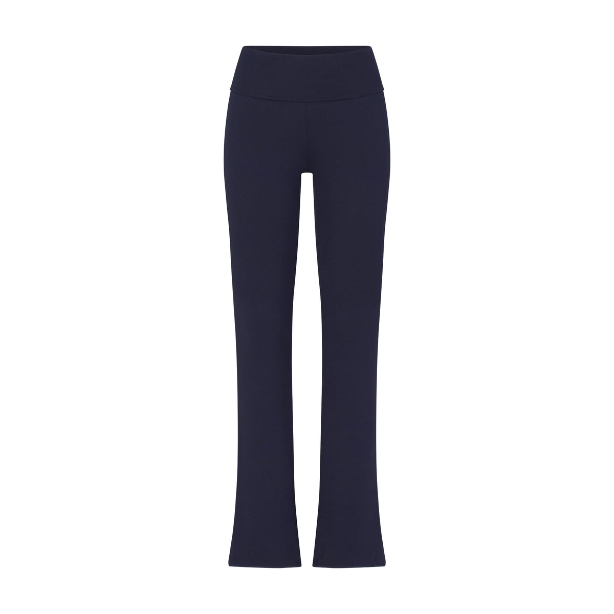 COTTON JERSEY FOLDOVER PANT | NAVY