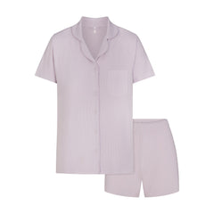 SOFT LOUNGE SHORT SLEEP SET | IRIS MICA