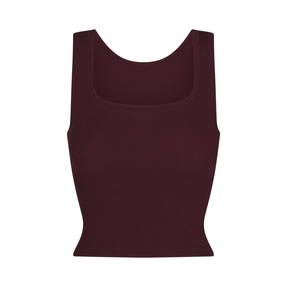 COTTON RIB TANK | CURRANT