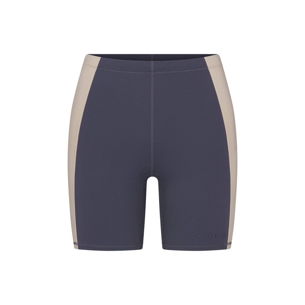 NikeSKIMS MATTE SHINE MIX 5" BIKER SHORT | DEEP ROYAL AND STONE