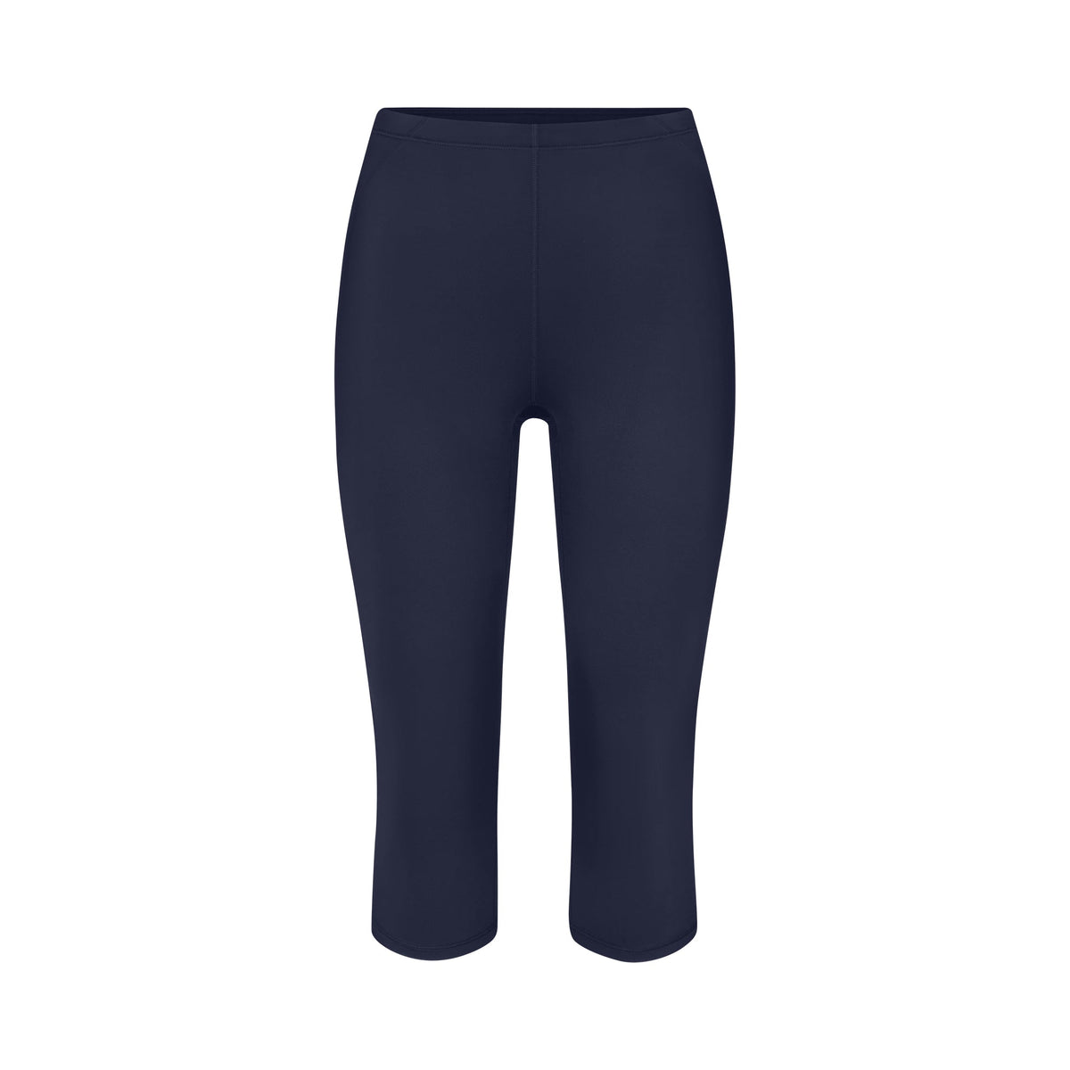 NikeSKIMS SHINE DRAWCORD 17" CAPRI LEGGING | NAVY