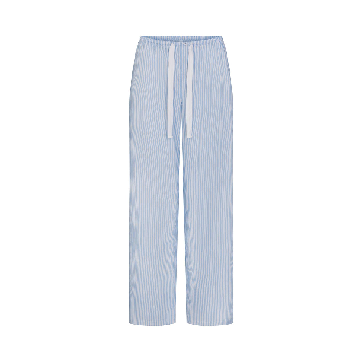 COTTON POPLIN SLEEP OVERSIZED PANT | MARINA MESH STRIPE