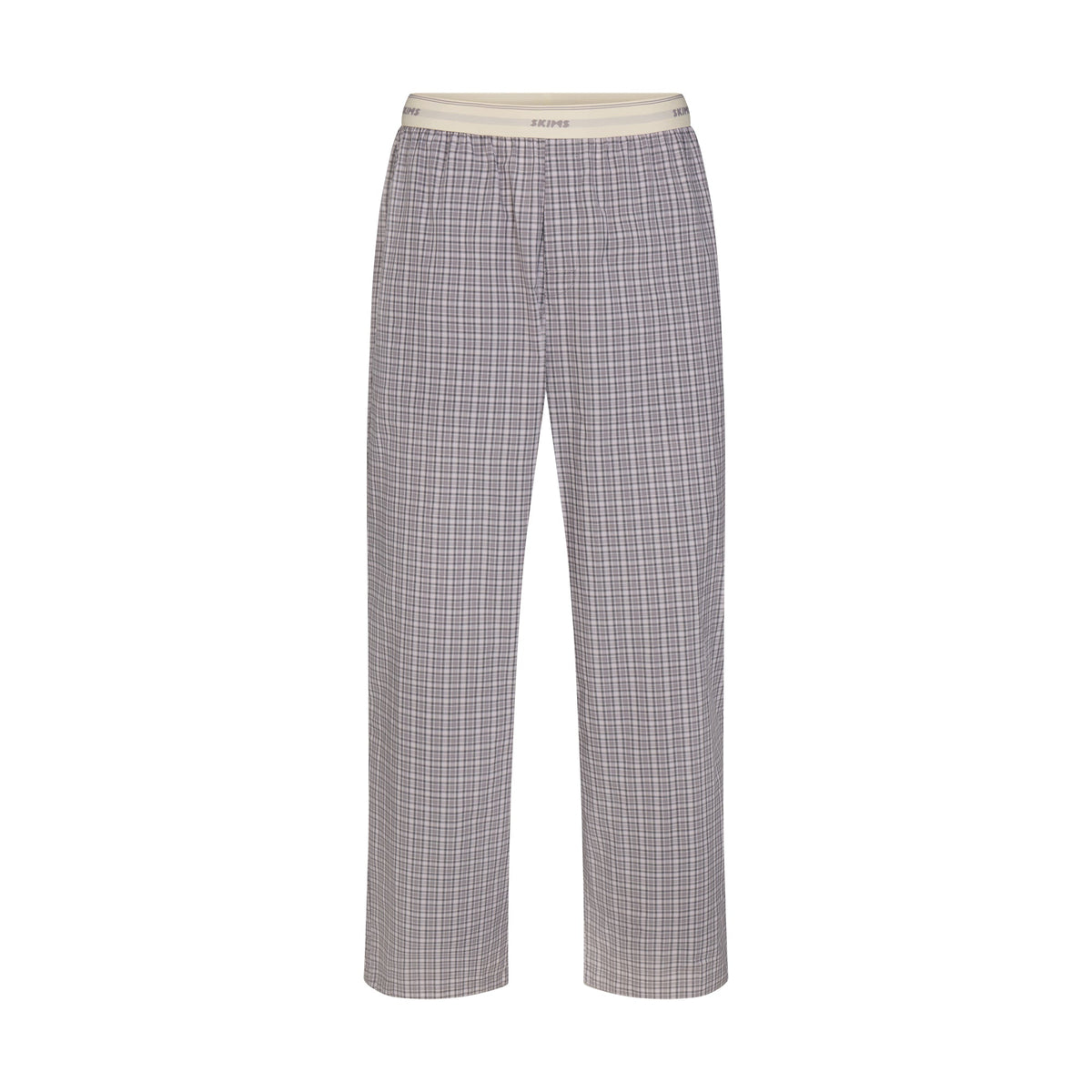 COTTON POPLIN MENS LOGO BAND SLEEP PANT | FULL MOON CHECK