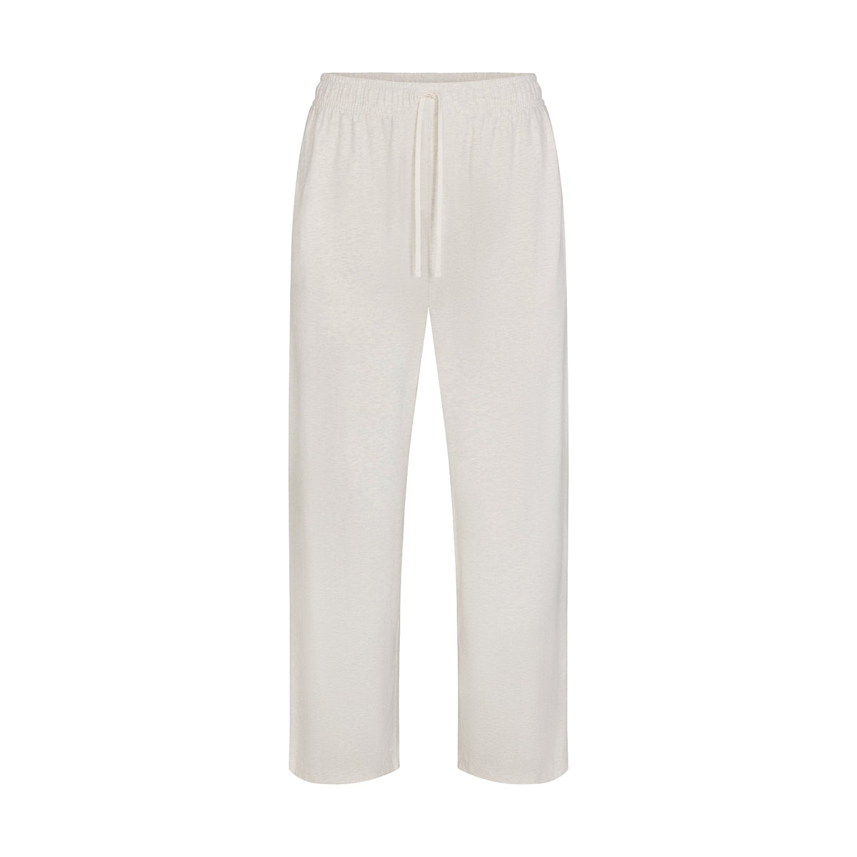 JERSEY LOUNGE MENS RELAXED STRAIGHT LEG PANT | CHALK HEATHER