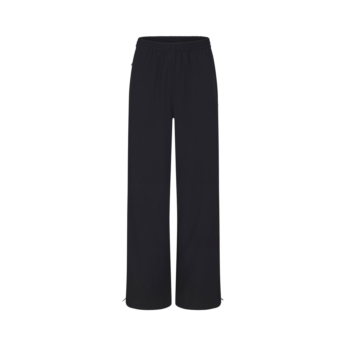 NikeSKIMS WOVEN NYLON OVERSIZED TRACK PANT | OBSIDIAN