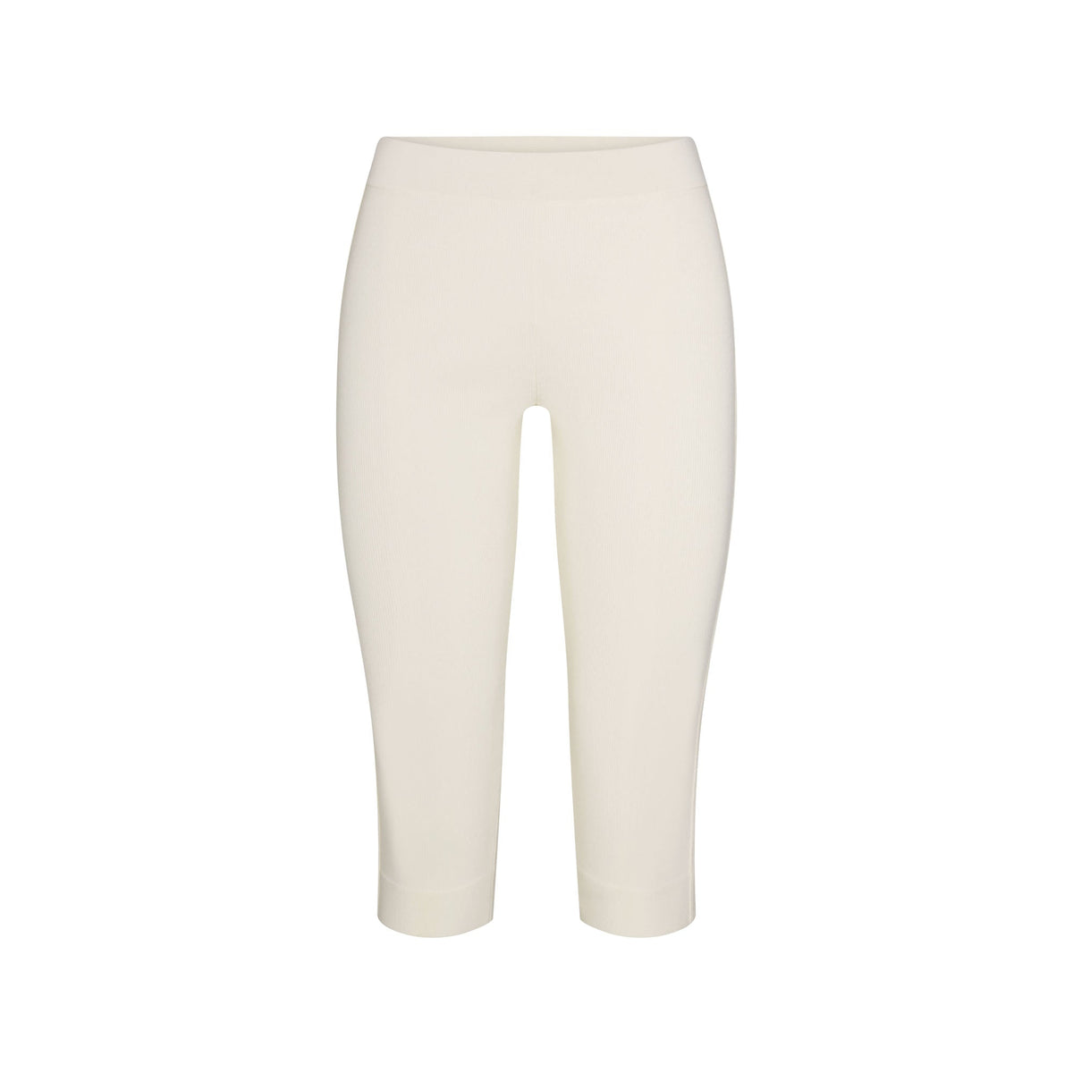 REFINED KNIT CAPRI | EGRET