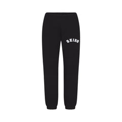 COTTON FLEECE CLASSIC JOGGER | ONYX SNOW ARCHED SKIMS LOGO