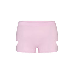 WORN IN JERSEY HEART MICRO SHORT | BABY PINK