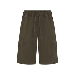 WOVEN MENS RELAXED CARGO SHORT | JUNGLE