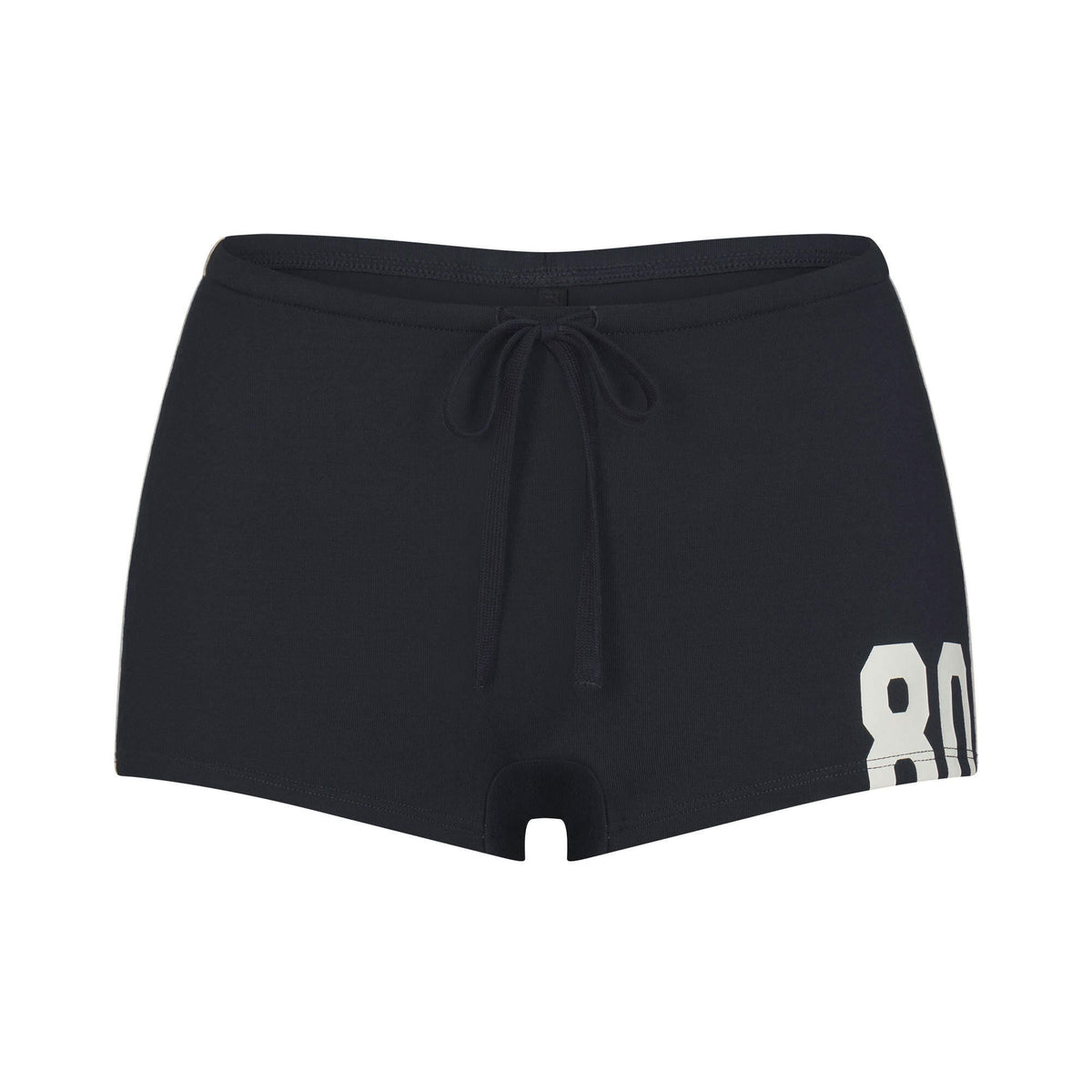 SMOOTH LAYERS MICRO SHORT | ONYX ECRU CONTRAST